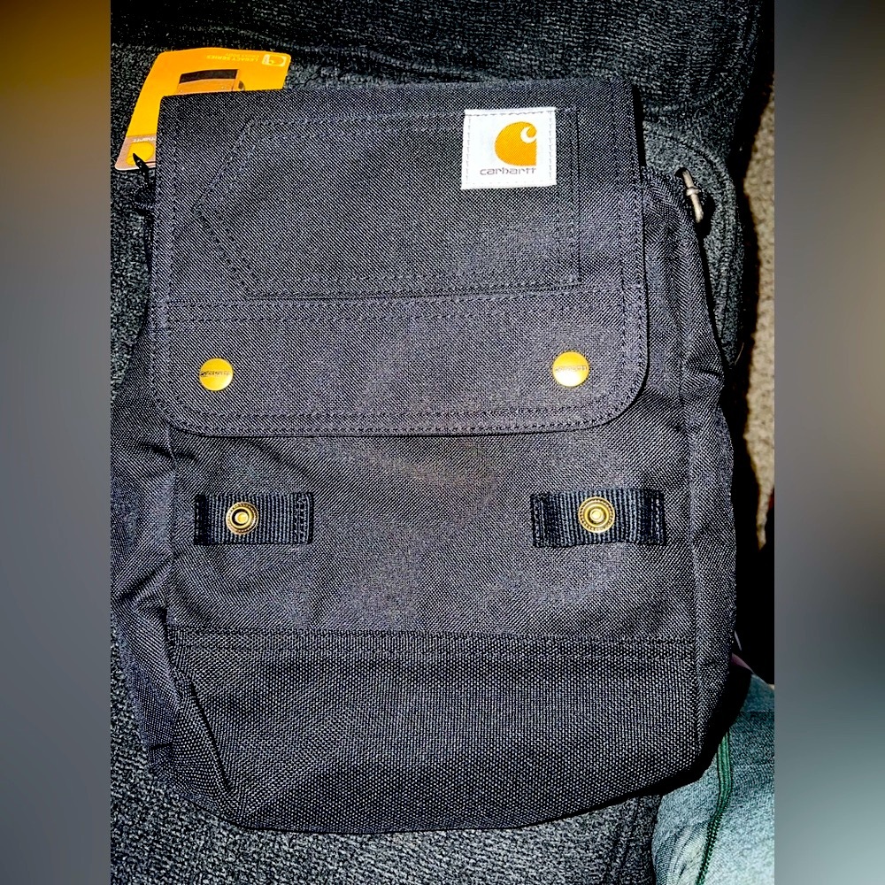 NWT Carhartt Legacy Series Black Crossbody Bag